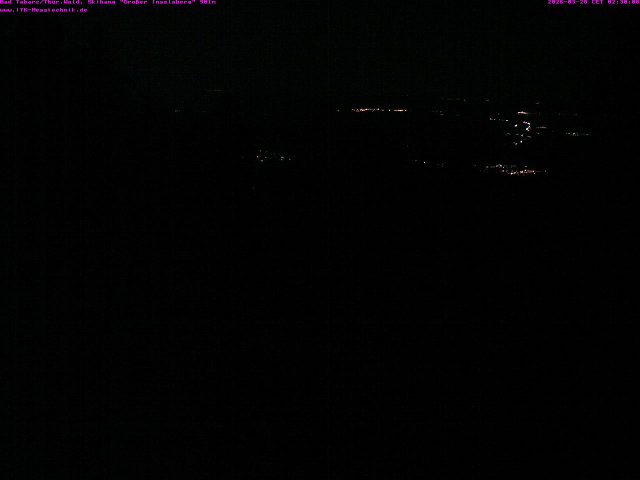 Archived image Webcam Großer Inselsberg, Thuringian Forest