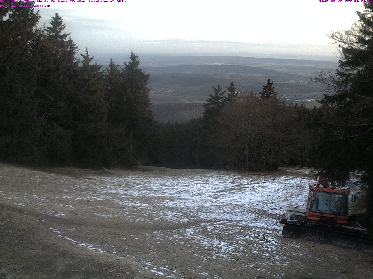 Archived image Webcam Großer Inselsberg, Thuringian Forest