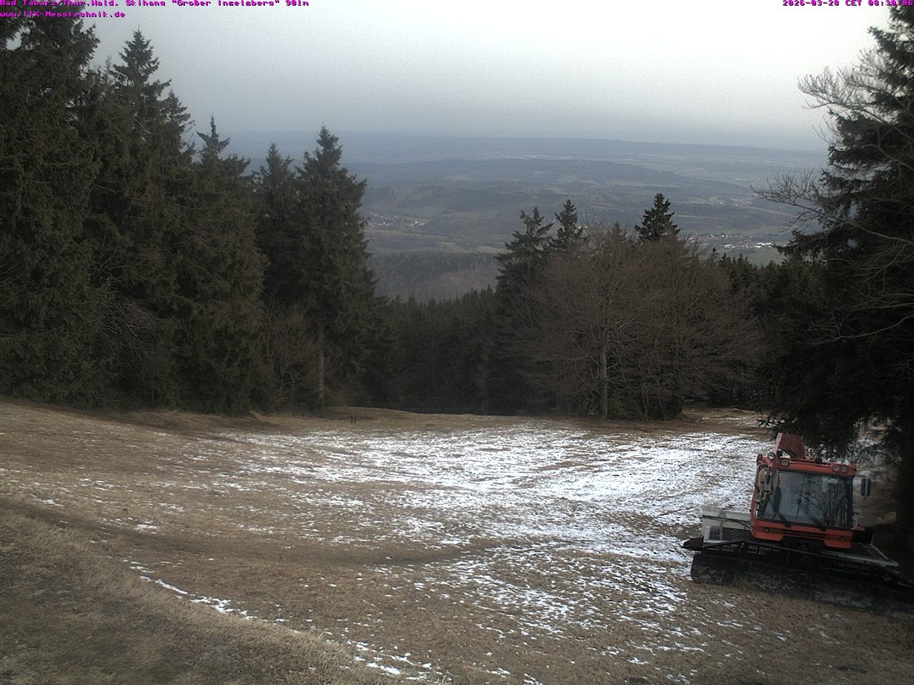 Archived image Webcam Großer Inselsberg, Thuringian Forest