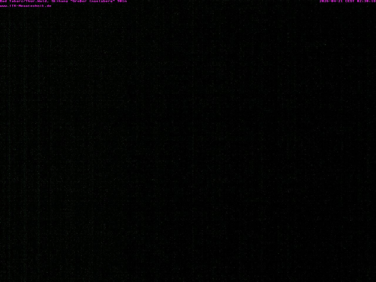 Archiv Foto Webcam Großer Inselsberg im Thüringer Wald