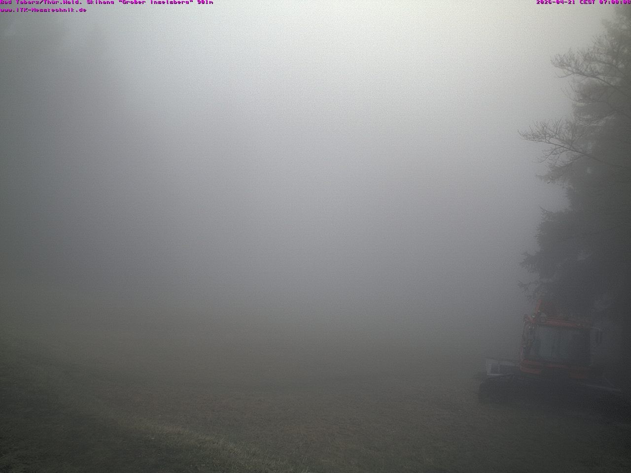 Archiv Foto Webcam Großer Inselsberg im Thüringer Wald