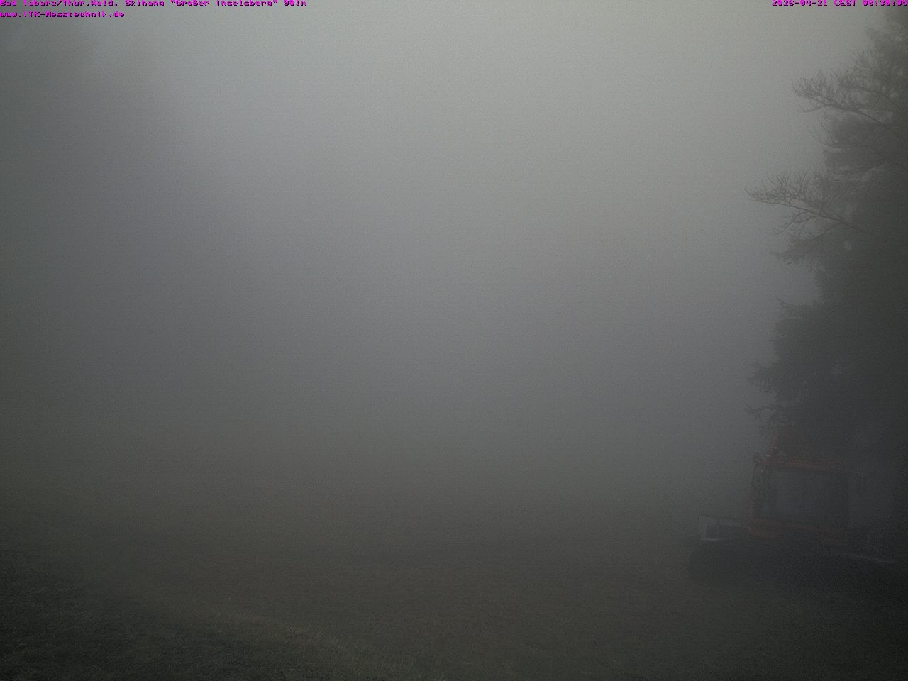 Archiv Foto Webcam Großer Inselsberg im Thüringer Wald