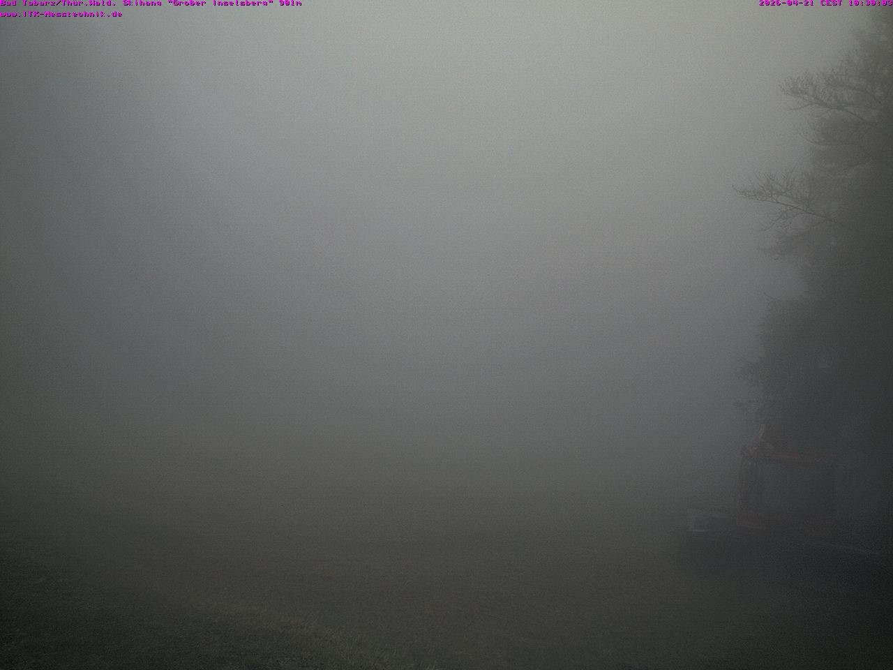 Archiv Foto Webcam Großer Inselsberg im Thüringer Wald