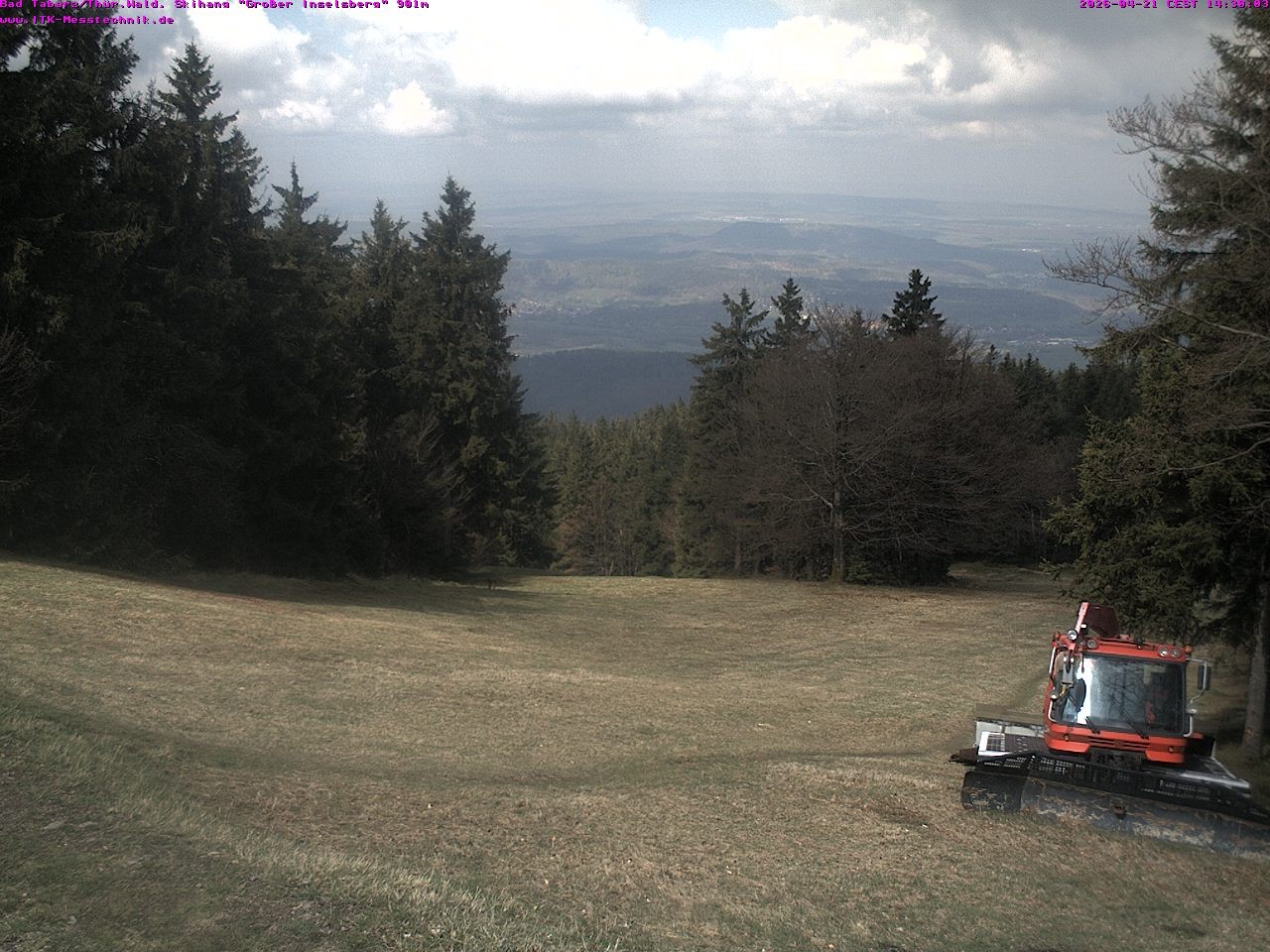 Archiv Foto Webcam Großer Inselsberg im Thüringer Wald
