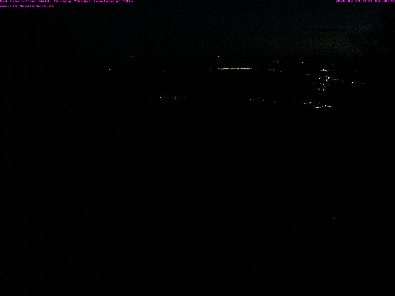 Archiv Foto Webcam Großer Inselsberg im Thüringer Wald