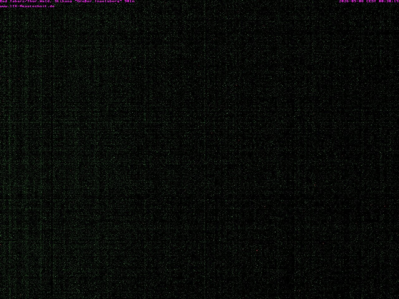 Archived image Webcam Großer Inselsberg, Thuringian Forest