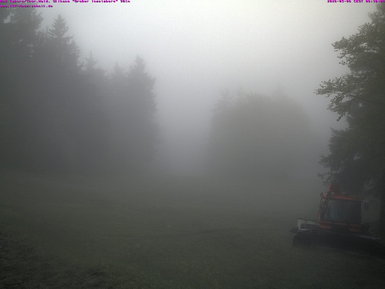 Archived image Webcam Großer Inselsberg, Thuringian Forest