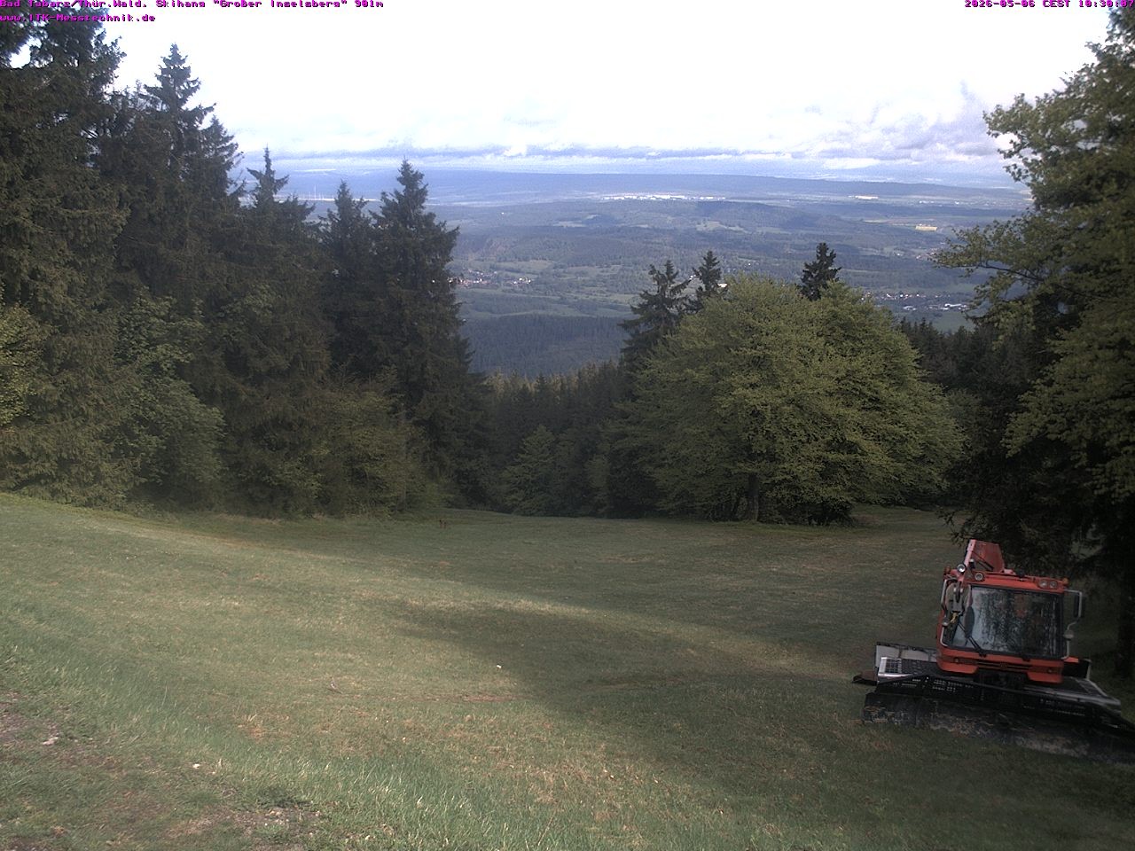 Archived image Webcam Großer Inselsberg, Thuringian Forest