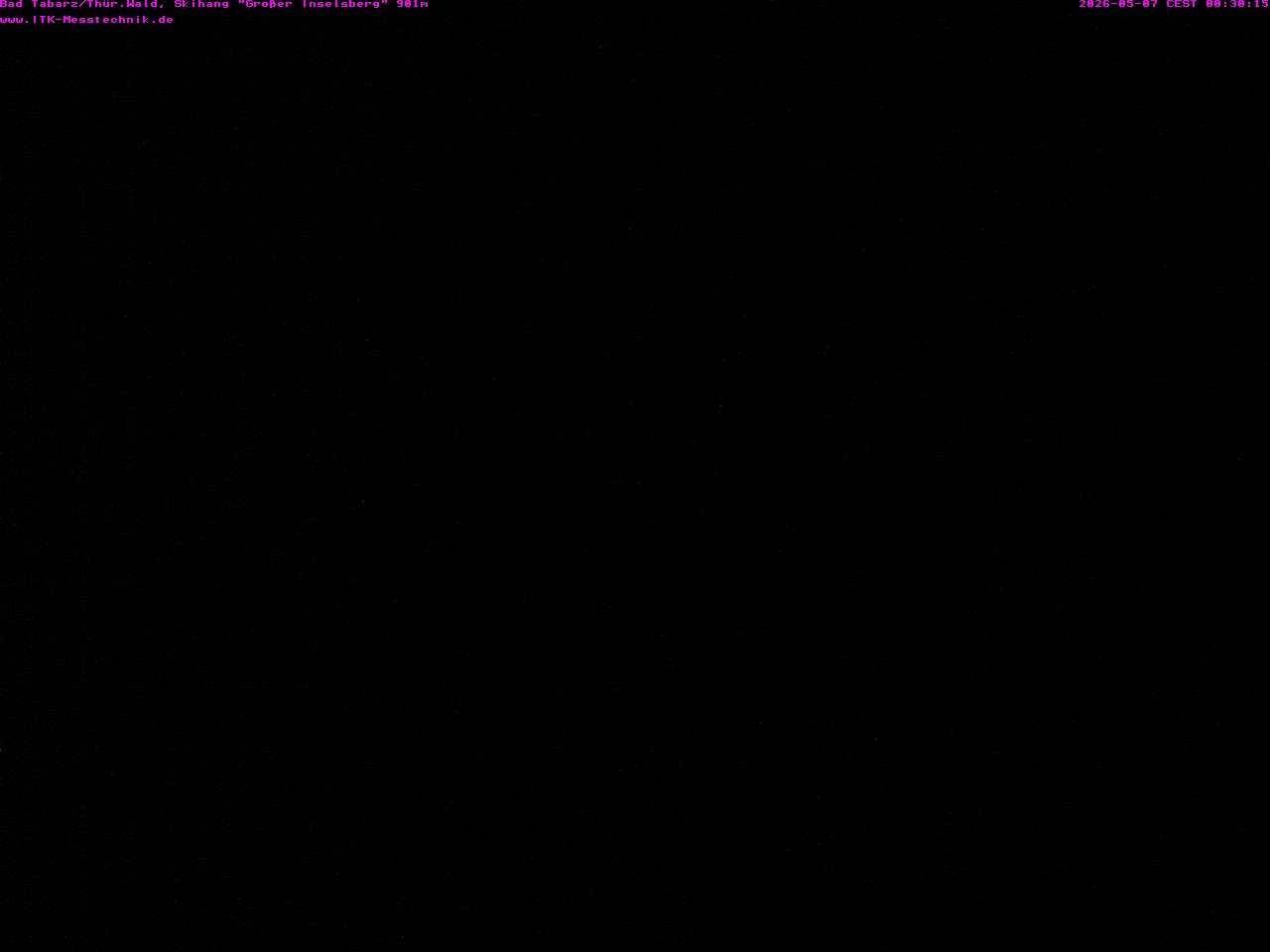 Archived image Webcam Großer Inselsberg, Thuringian Forest