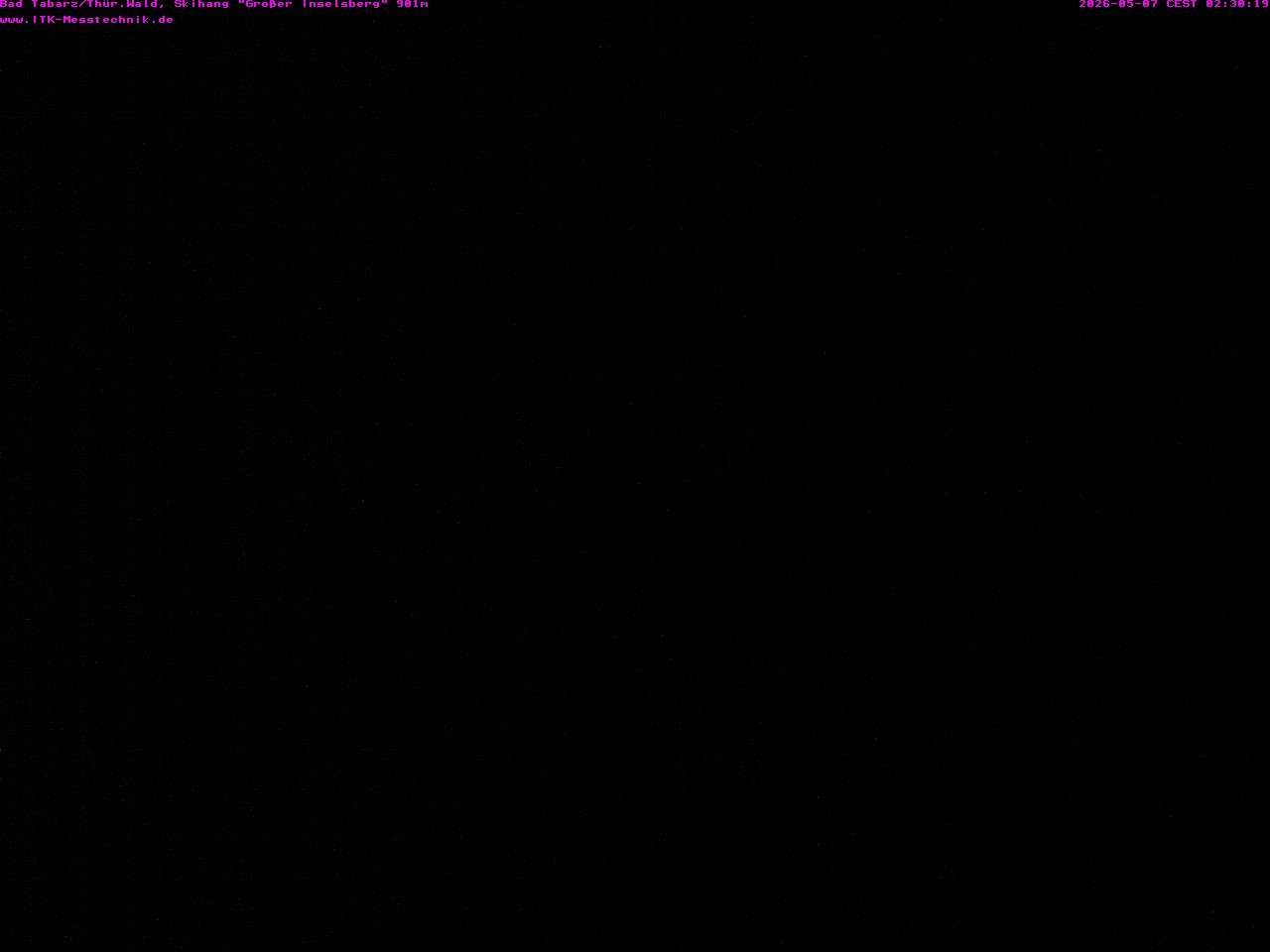 Archived image Webcam Großer Inselsberg, Thuringian Forest