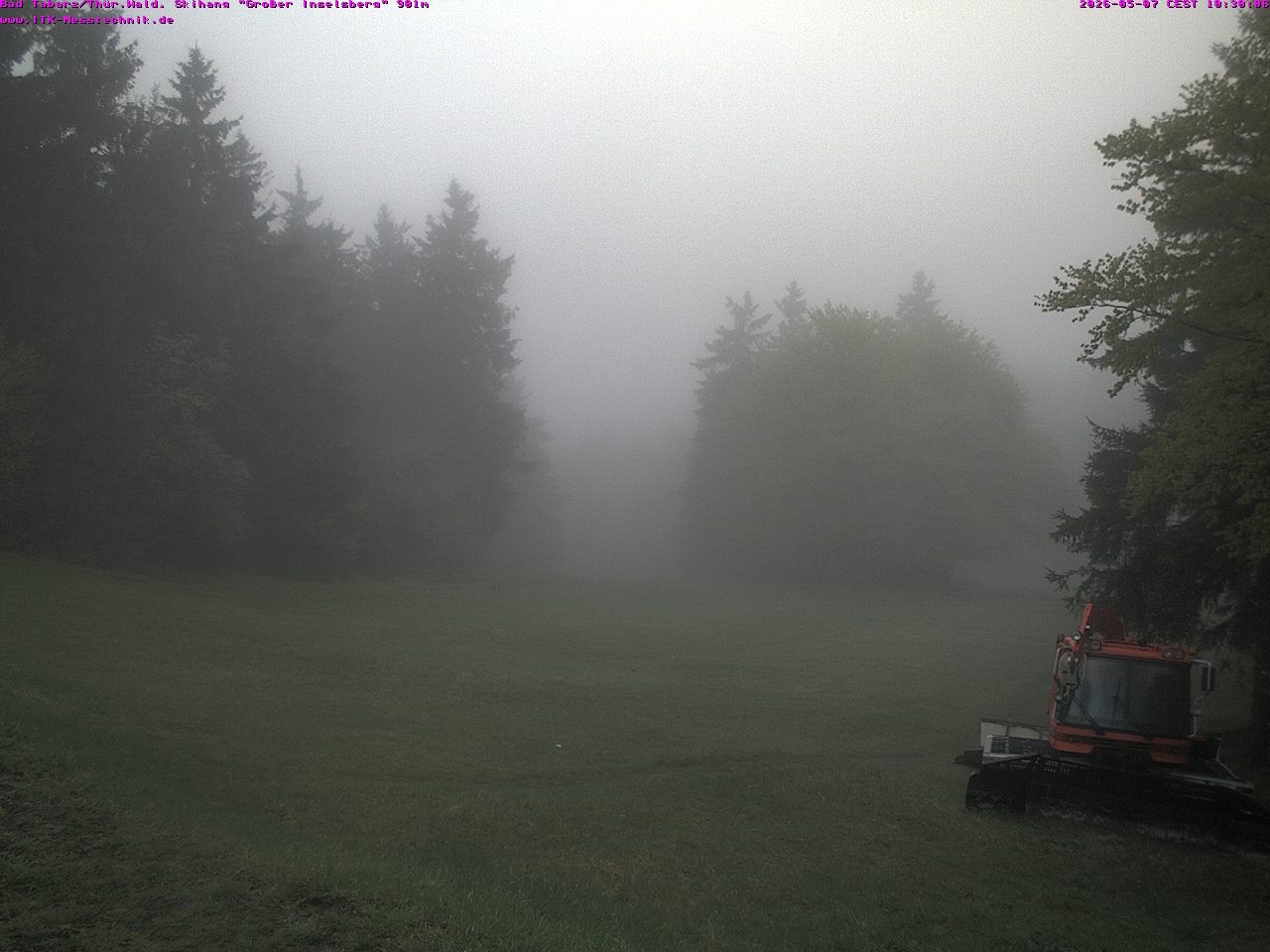Archived image Webcam Großer Inselsberg, Thuringian Forest