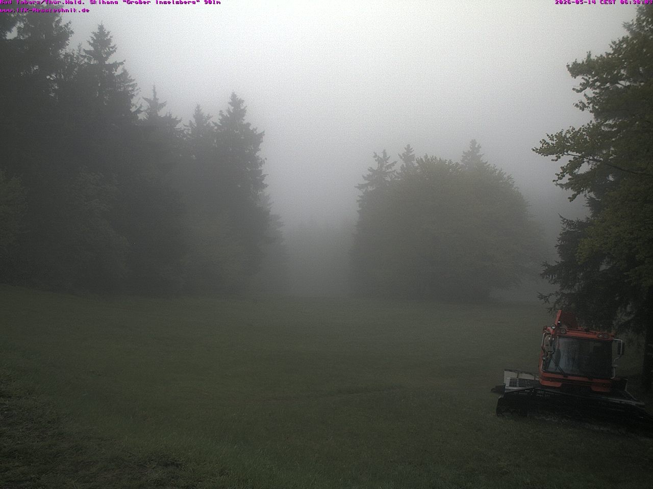 Archiv Foto Webcam Großer Inselsberg im Thüringer Wald