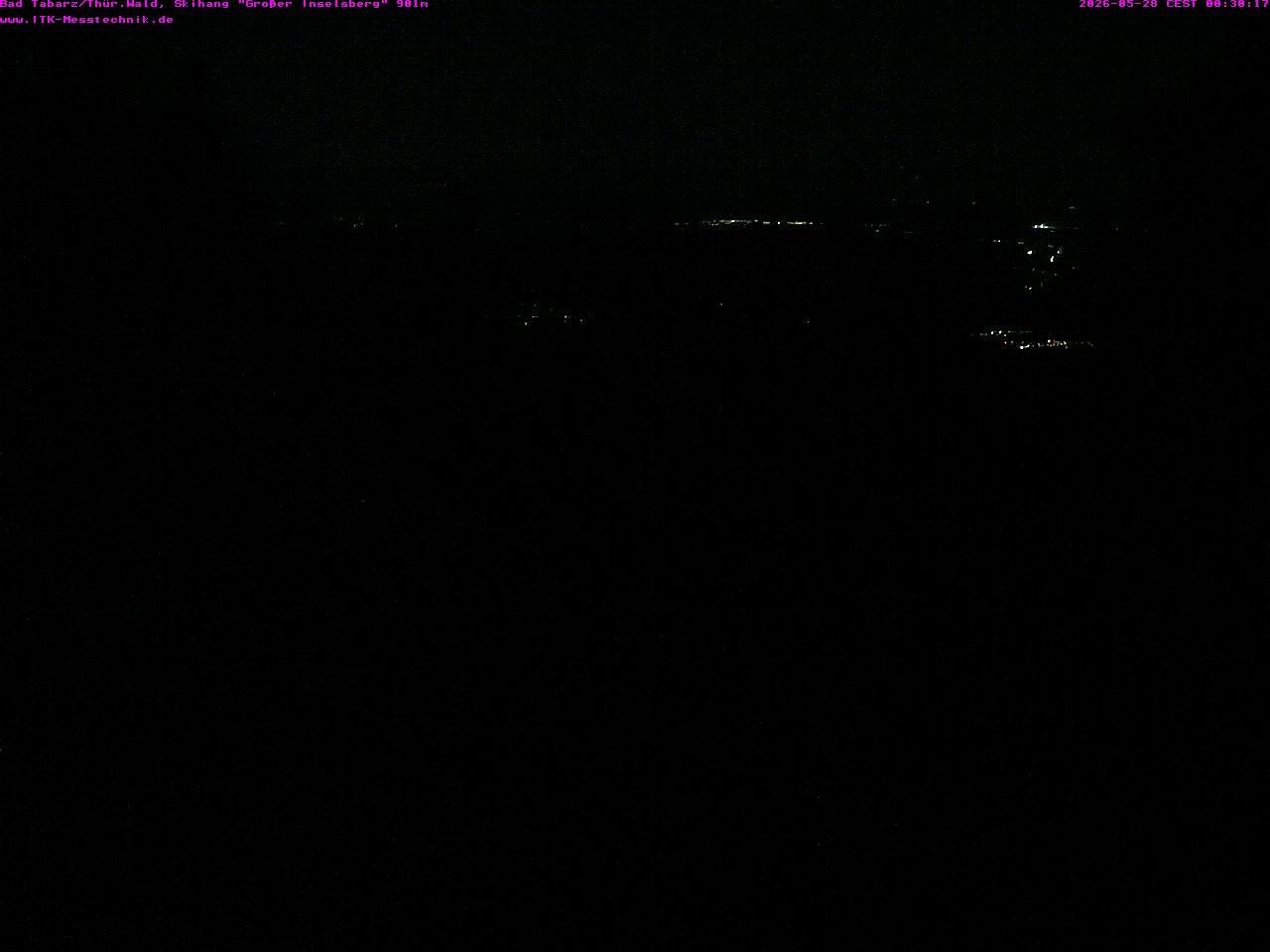 Archived image Webcam Großer Inselsberg, Thuringian Forest