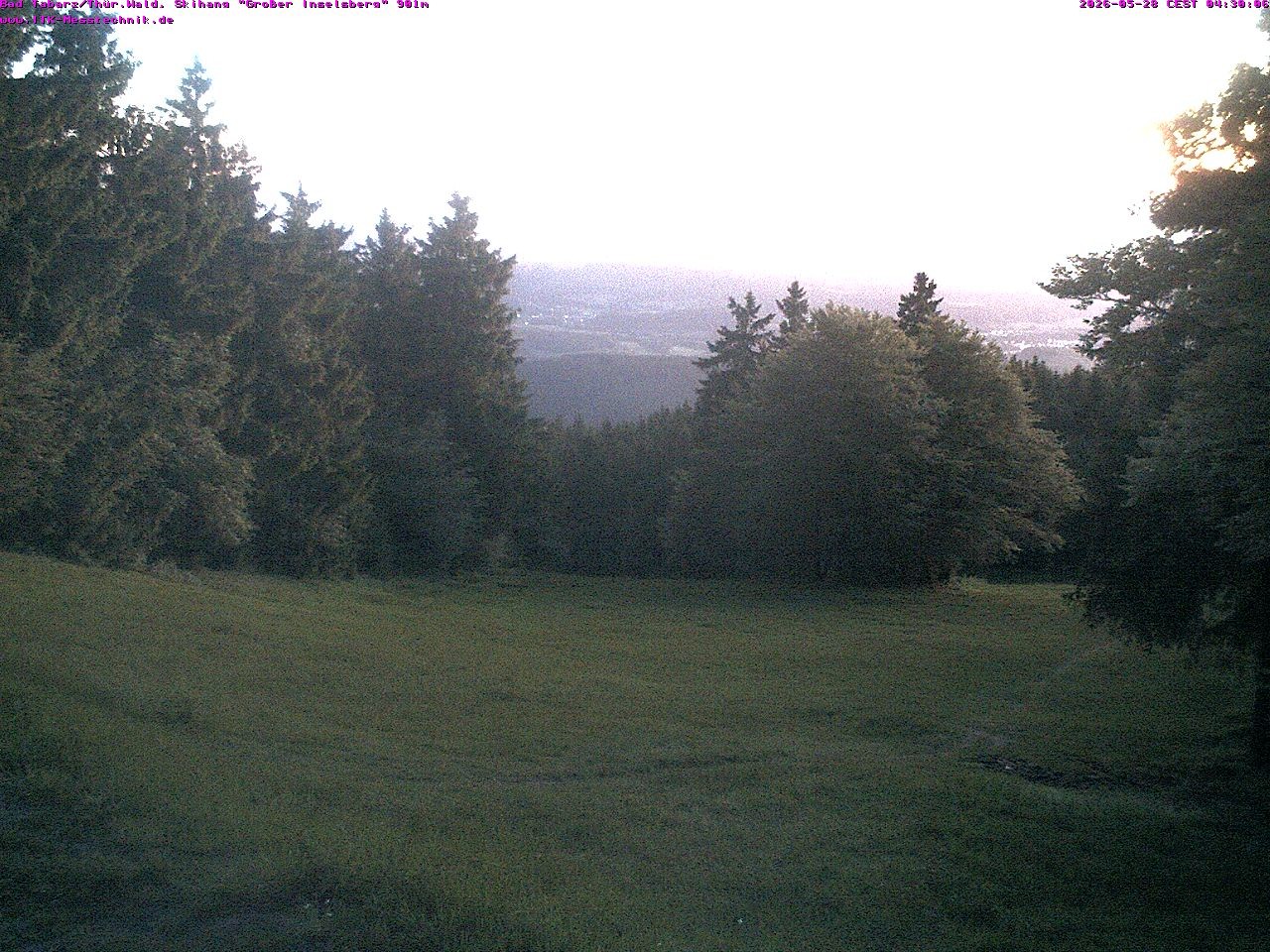 Archived image Webcam Großer Inselsberg, Thuringian Forest