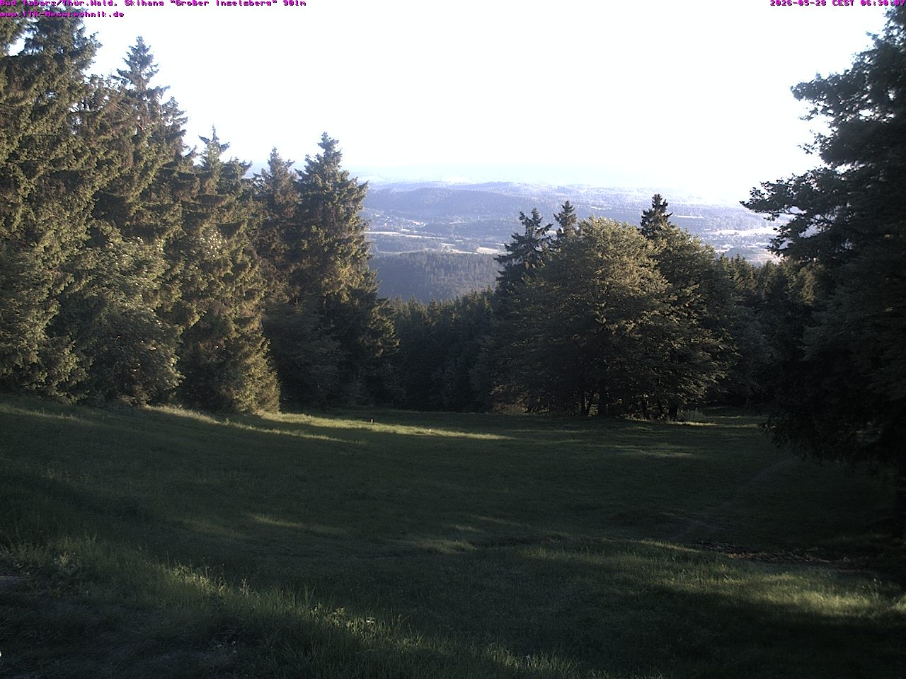 Archived image Webcam Großer Inselsberg, Thuringian Forest