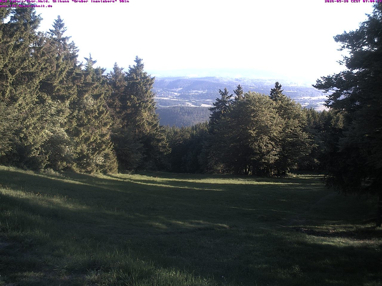 Archived image Webcam Großer Inselsberg, Thuringian Forest
