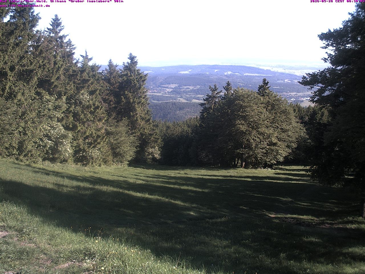Archived image Webcam Großer Inselsberg, Thuringian Forest