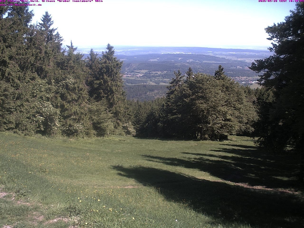 Archived image Webcam Großer Inselsberg, Thuringian Forest