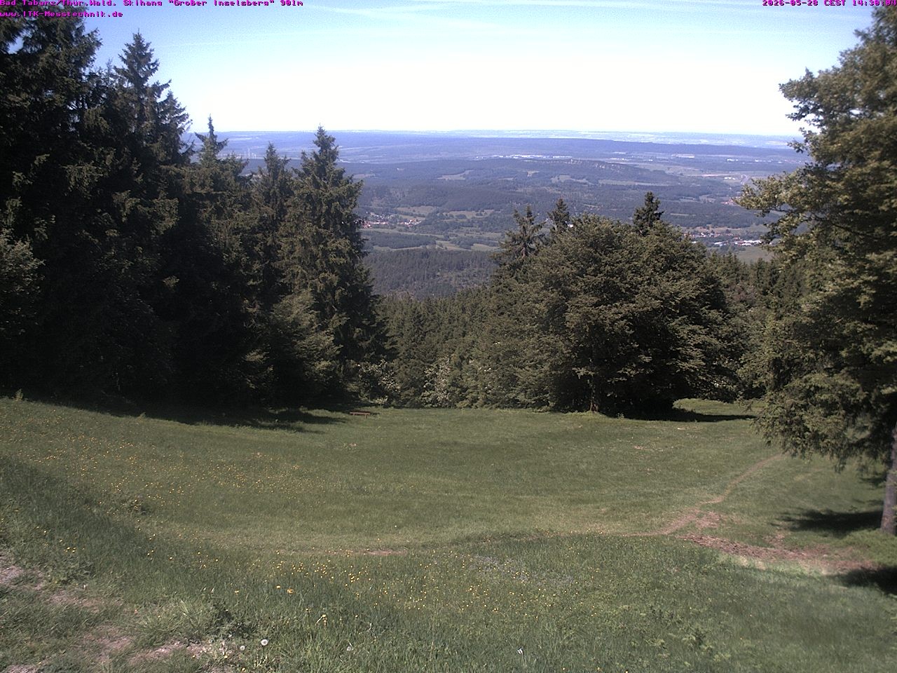 Archived image Webcam Großer Inselsberg, Thuringian Forest