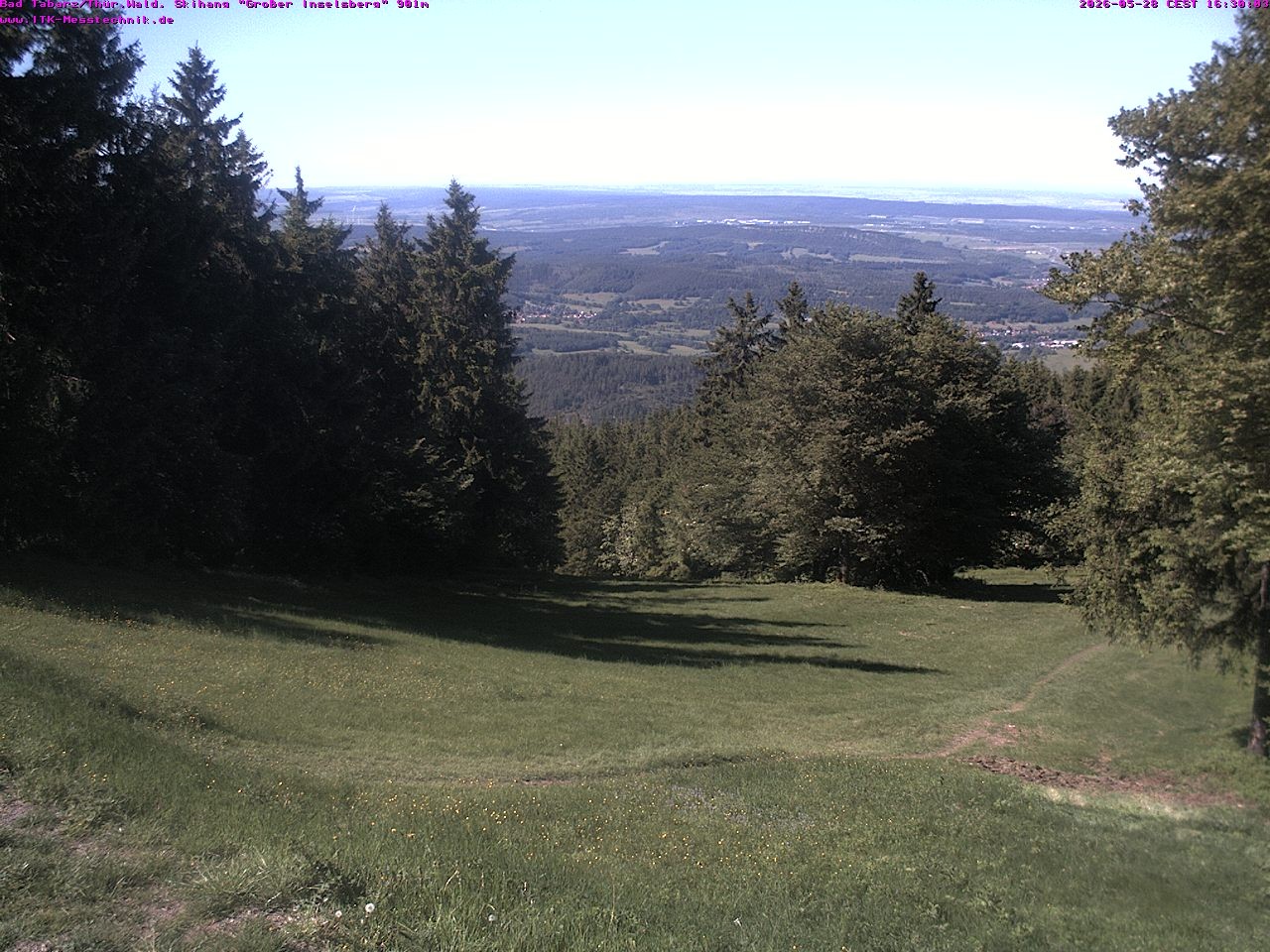 Archived image Webcam Großer Inselsberg, Thuringian Forest