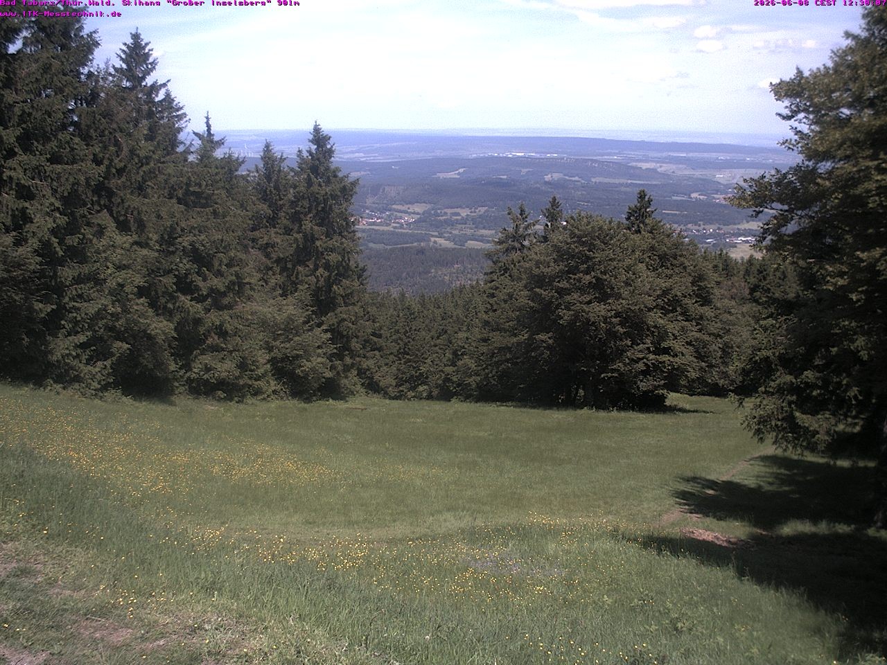Archiv Foto Webcam Großer Inselsberg im Thüringer Wald