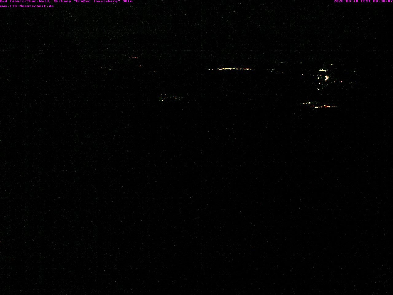 Archiv Foto Webcam Großer Inselsberg im Thüringer Wald