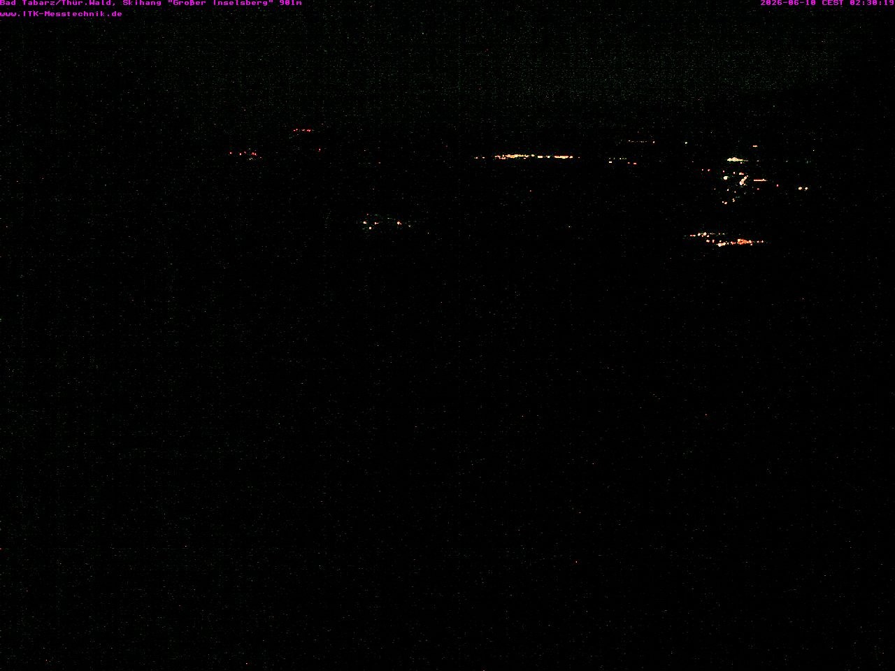Archiv Foto Webcam Großer Inselsberg im Thüringer Wald