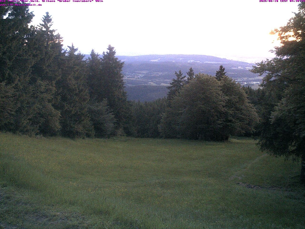 Archiv Foto Webcam Großer Inselsberg im Thüringer Wald