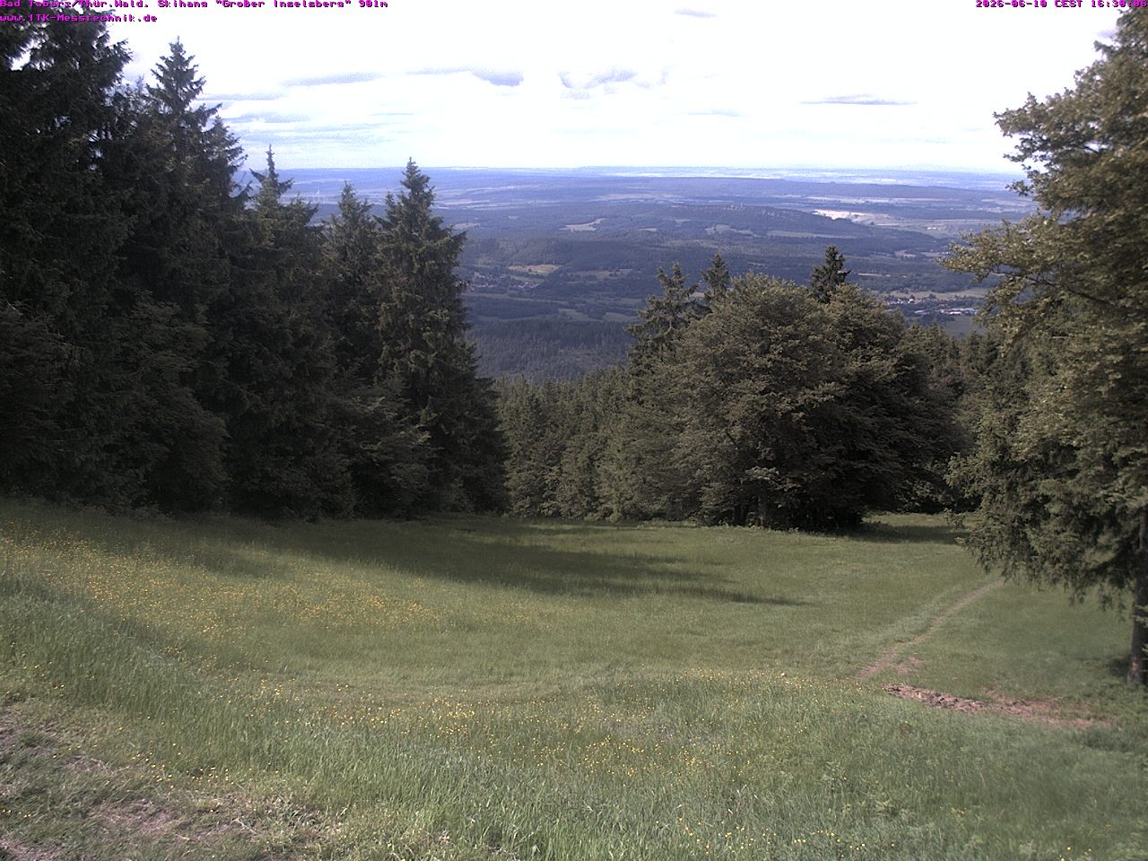 Archiv Foto Webcam Großer Inselsberg im Thüringer Wald