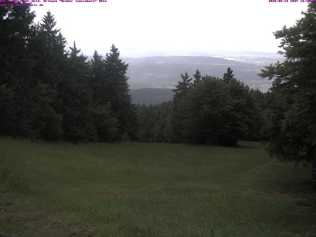 Archiv Foto Webcam Großer Inselsberg im Thüringer Wald