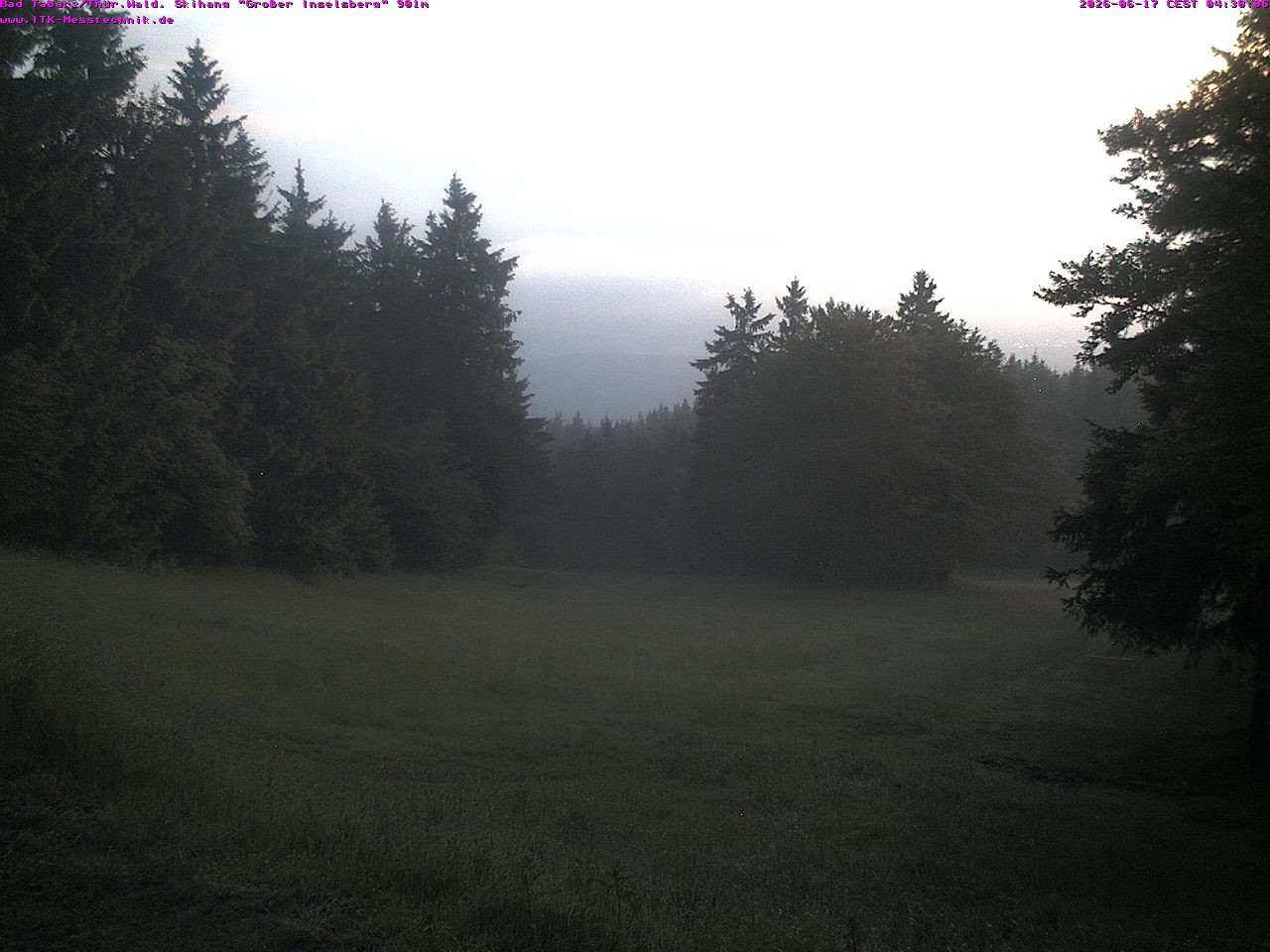 Archiv Foto Webcam Großer Inselsberg im Thüringer Wald