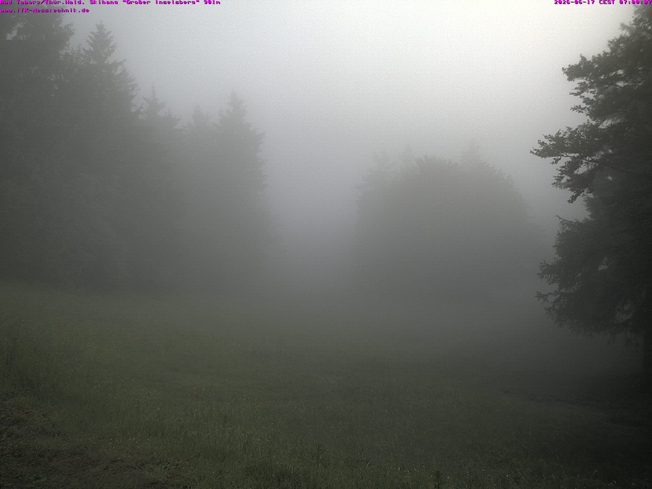 Archiv Foto Webcam Großer Inselsberg im Thüringer Wald
