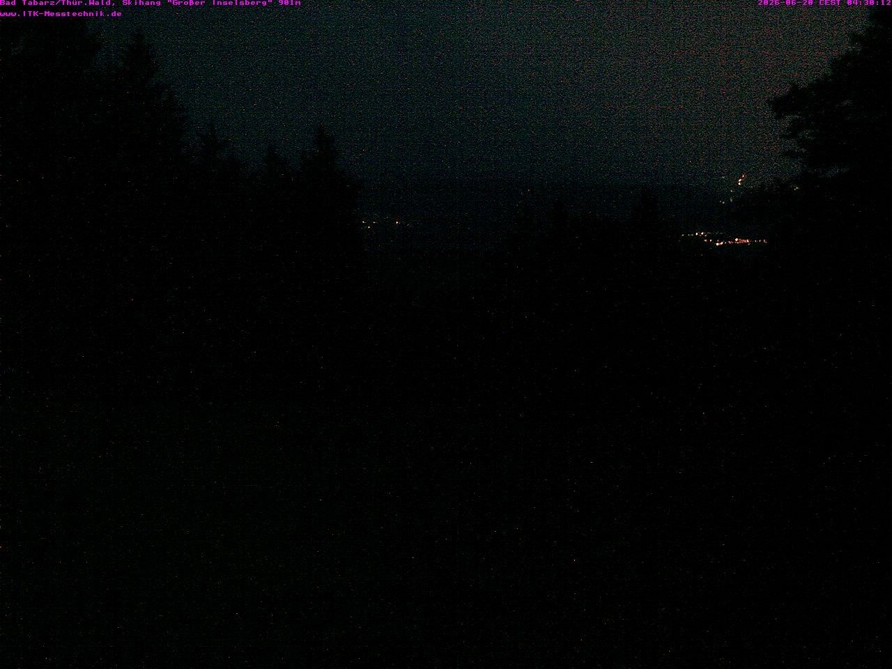 Archiv Foto Webcam Großer Inselsberg im Thüringer Wald