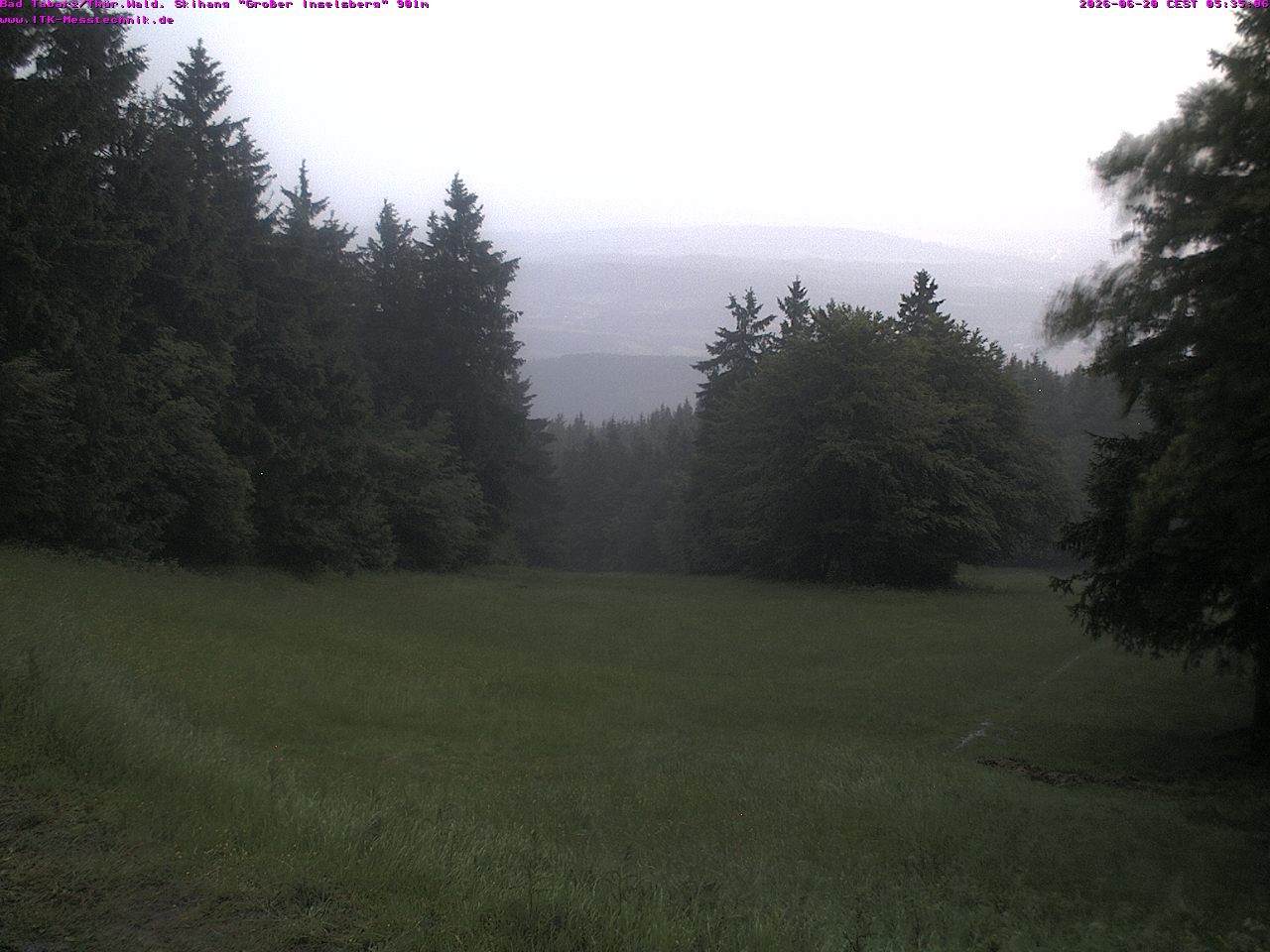 Archiv Foto Webcam Großer Inselsberg im Thüringer Wald