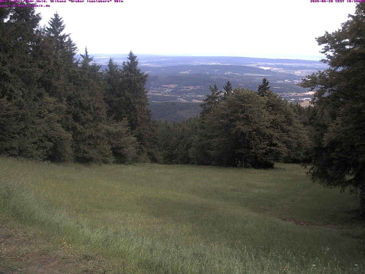 Archiv Foto Webcam Großer Inselsberg im Thüringer Wald