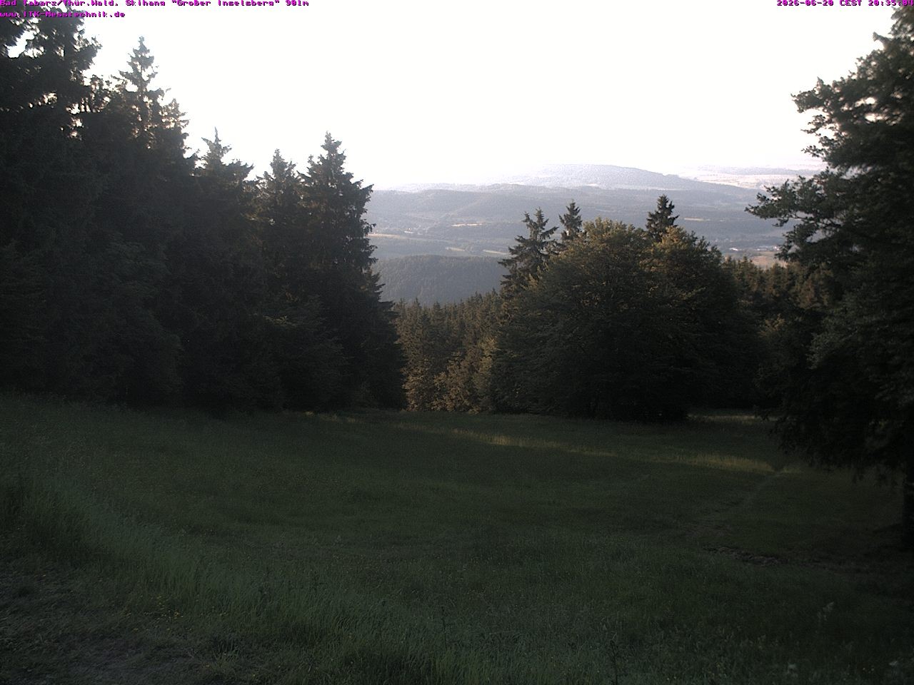 Archiv Foto Webcam Großer Inselsberg im Thüringer Wald