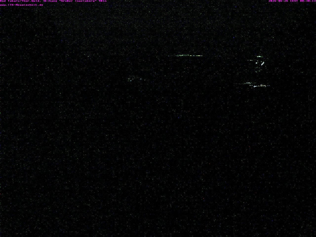 Archived image Webcam Großer Inselsberg, Thuringian Forest
