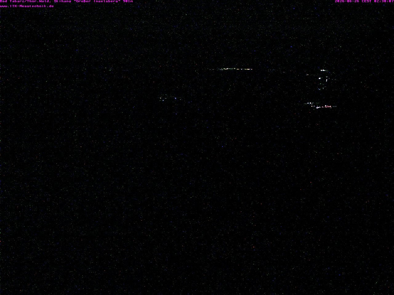 Archived image Webcam Großer Inselsberg, Thuringian Forest