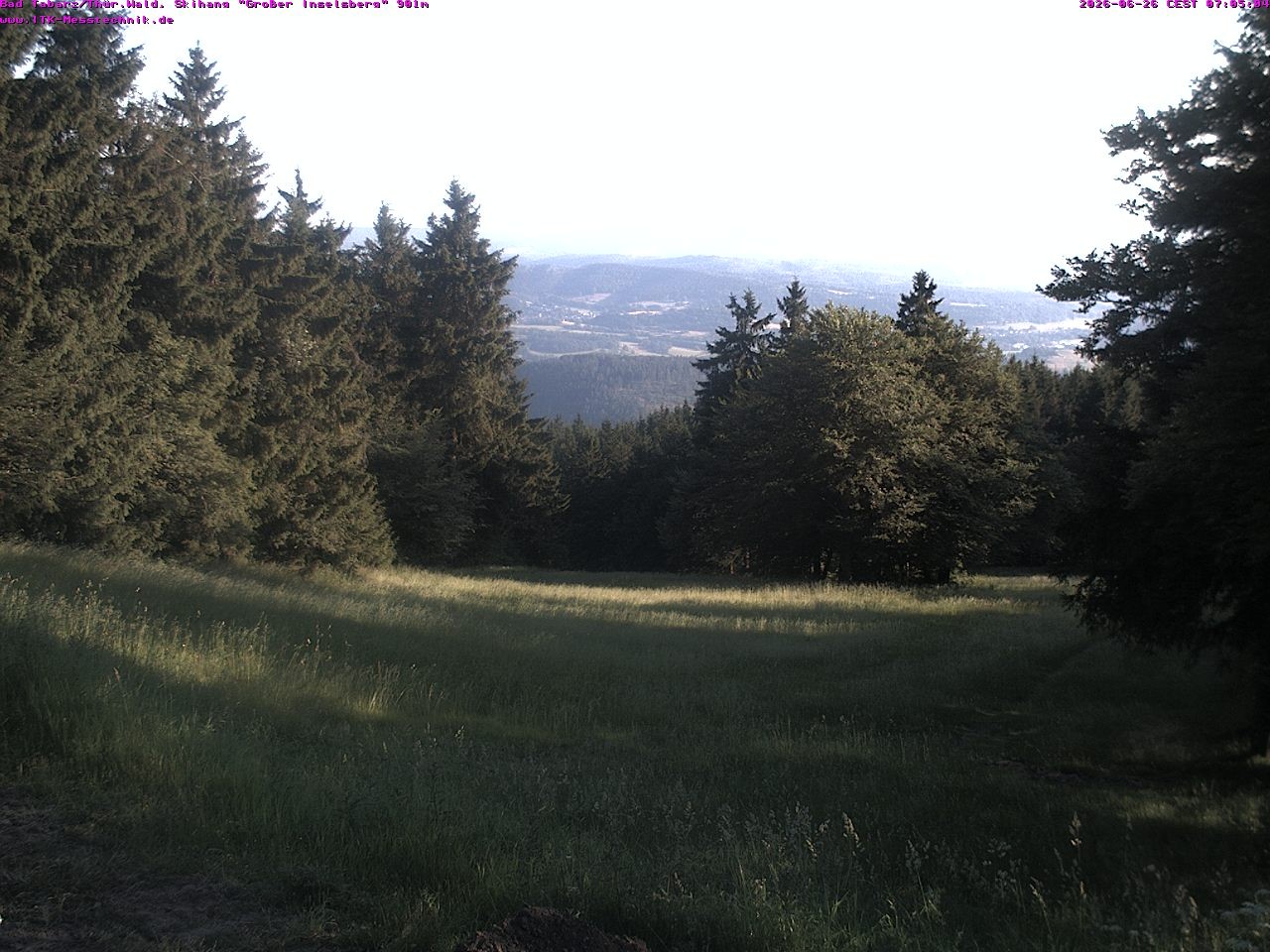 Archived image Webcam Großer Inselsberg, Thuringian Forest