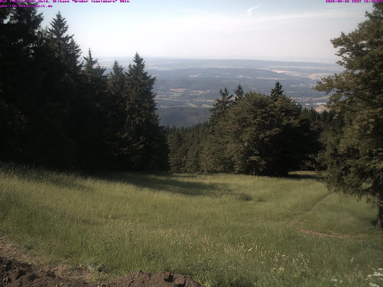 Archiv Foto Webcam Großer Inselsberg im Thüringer Wald