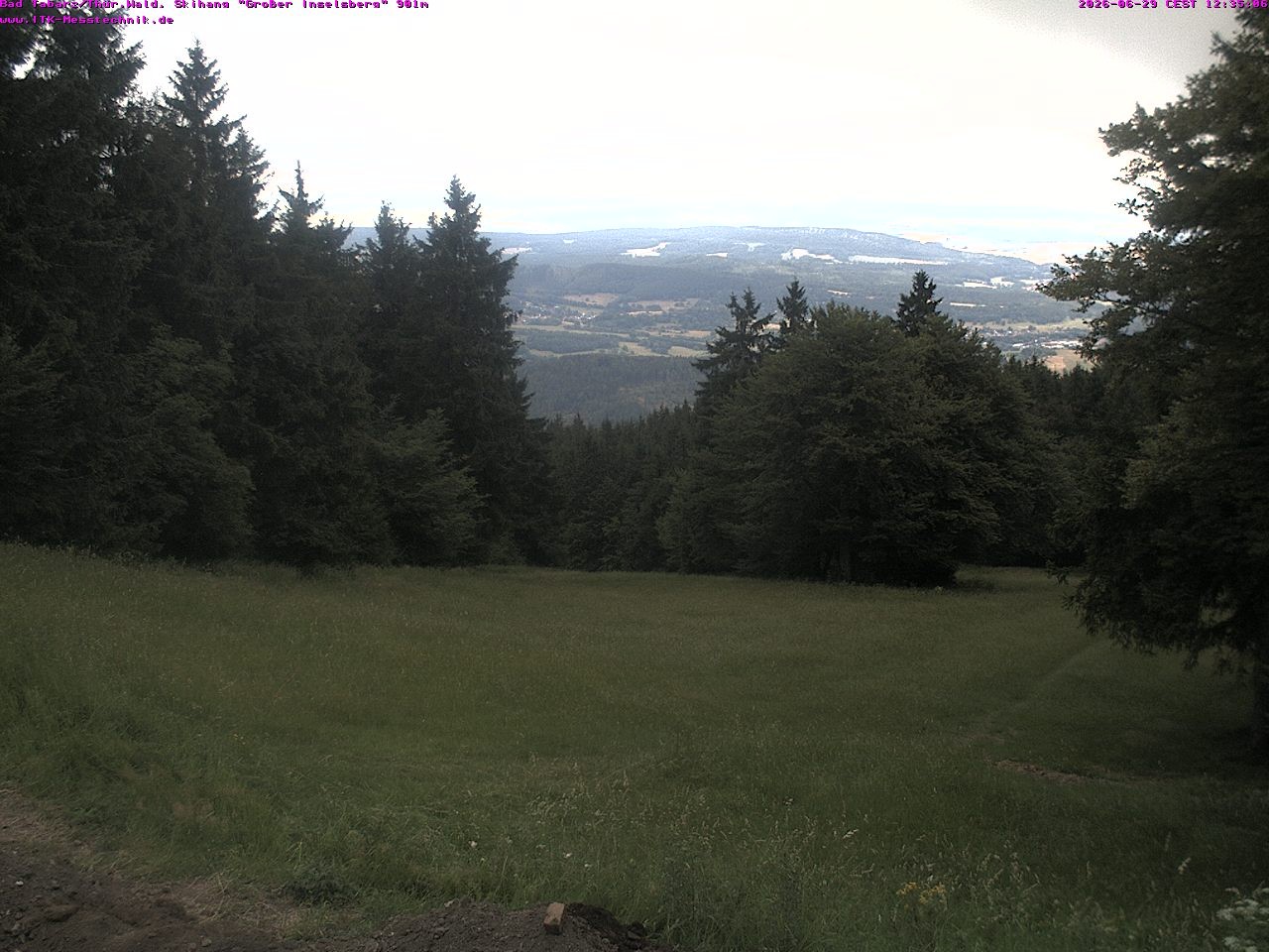 Archived image Webcam Großer Inselsberg, Thuringian Forest