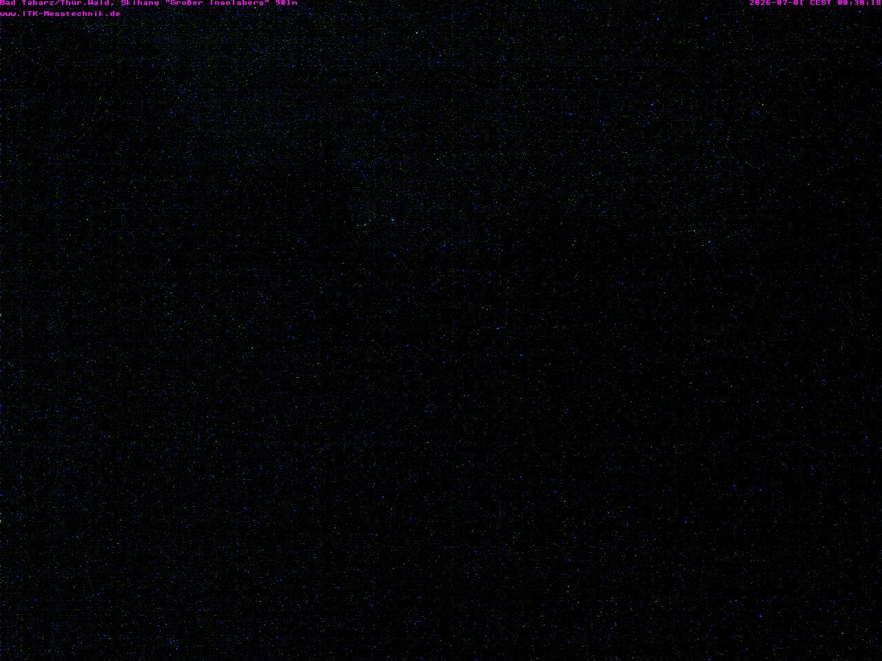 Archived image Webcam Großer Inselsberg, Thuringian Forest
