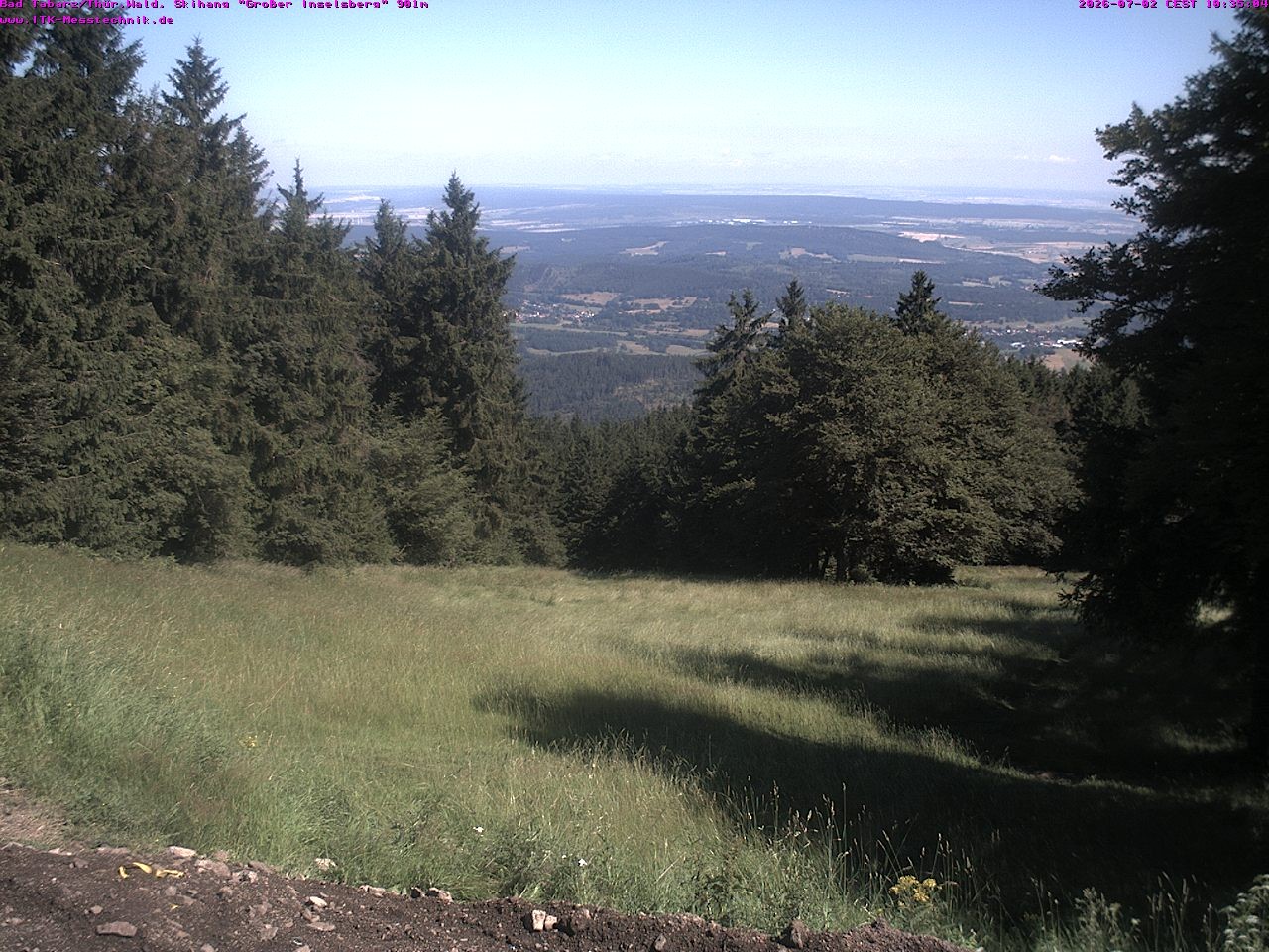 Archiv Foto Webcam Großer Inselsberg im Thüringer Wald