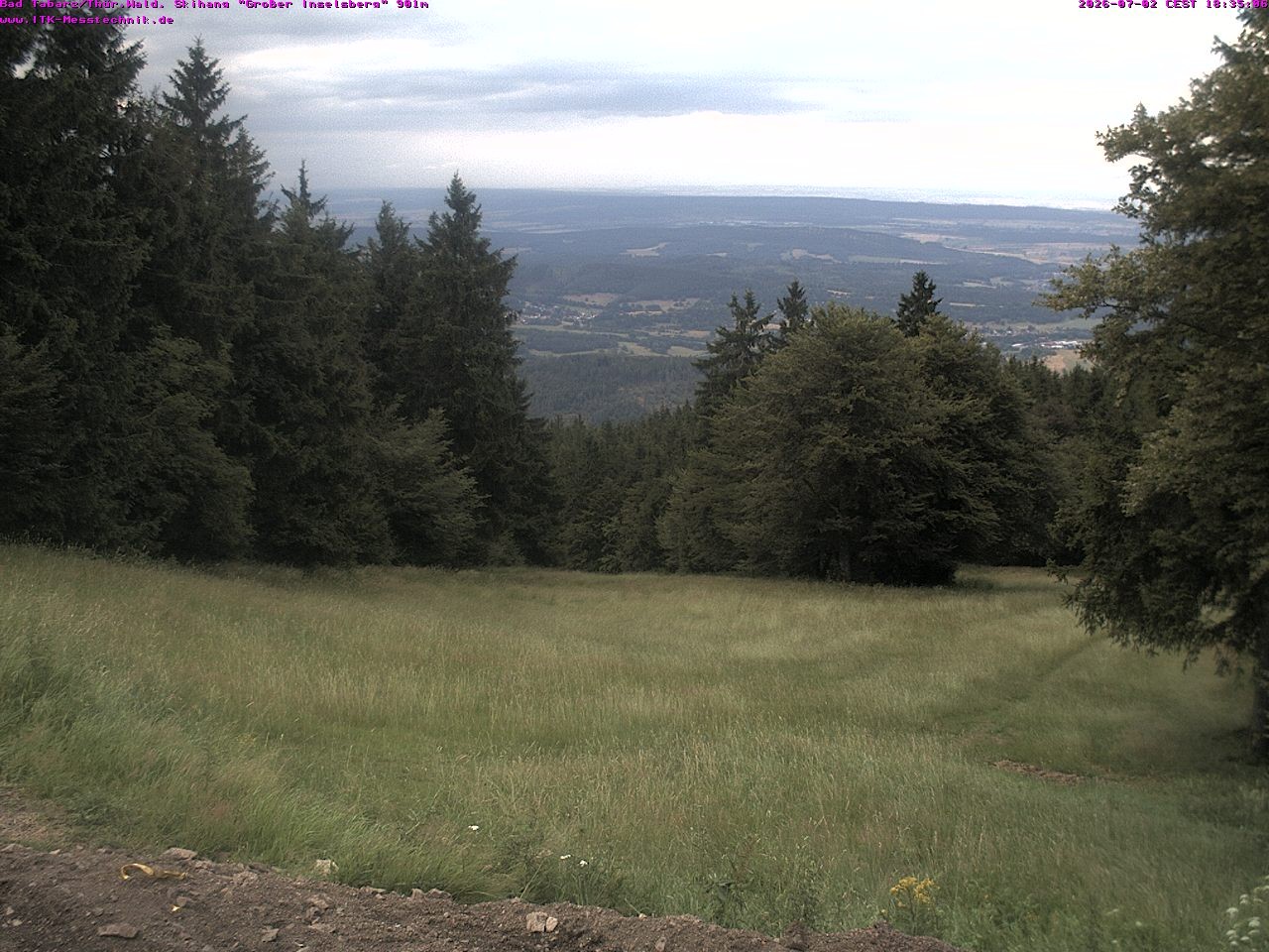 Archiv Foto Webcam Großer Inselsberg im Thüringer Wald
