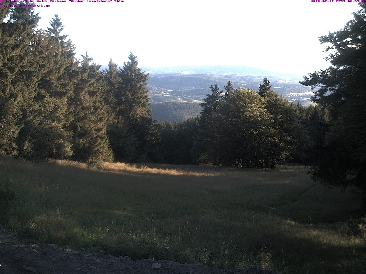 Archived image Webcam Großer Inselsberg, Thuringian Forest