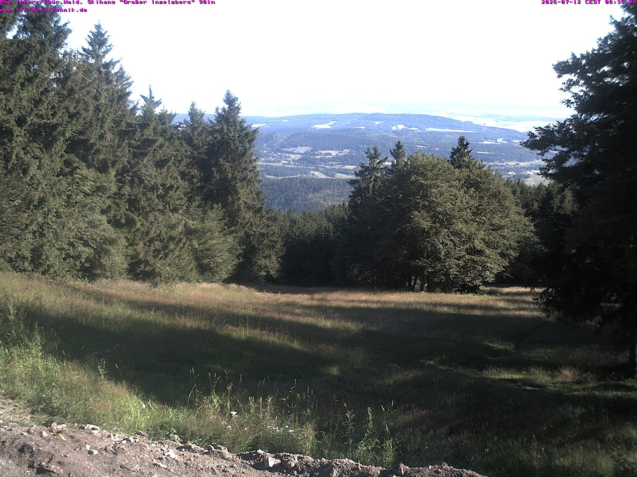 Archived image Webcam Großer Inselsberg, Thuringian Forest