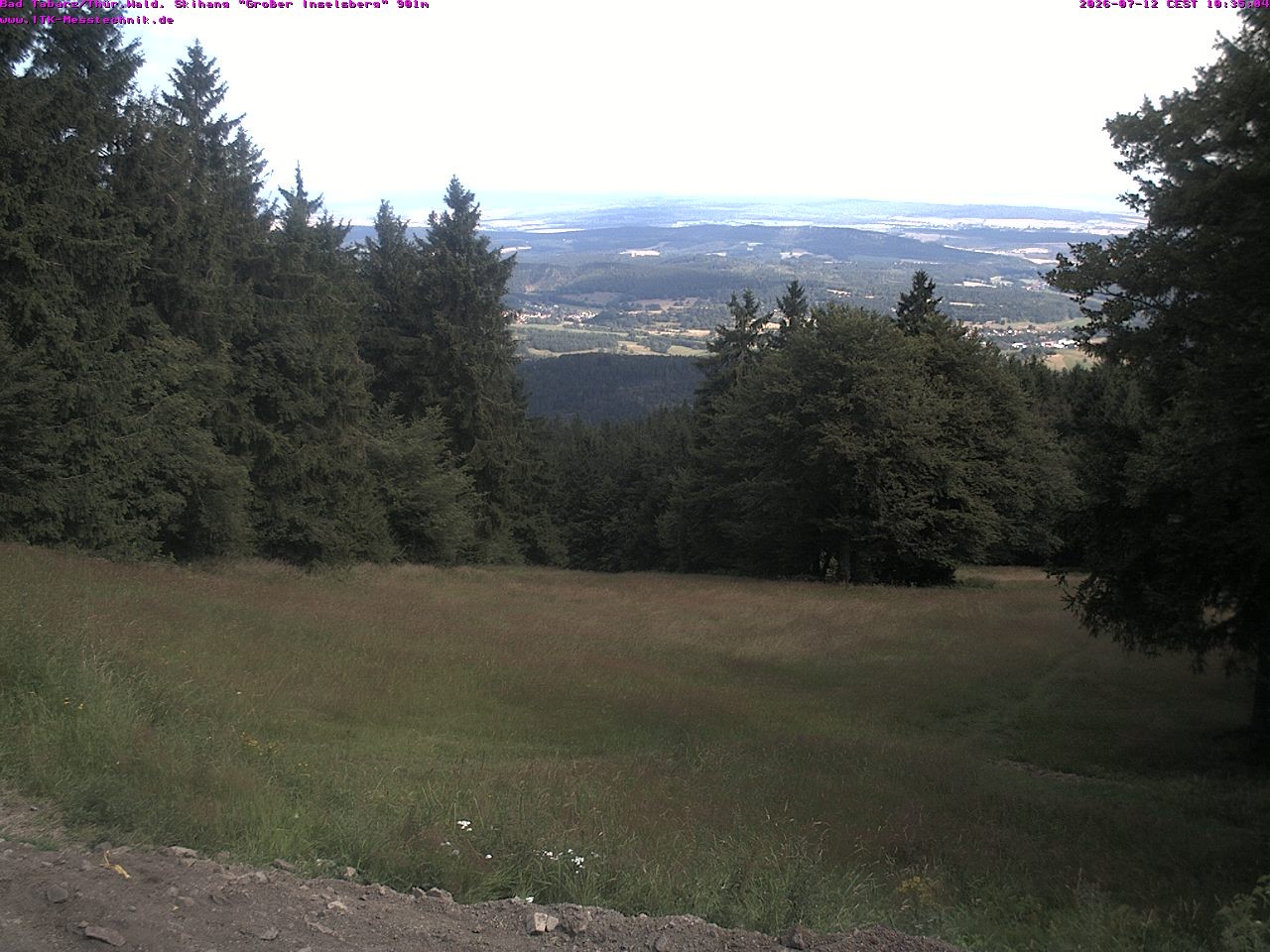 Archived image Webcam Großer Inselsberg, Thuringian Forest