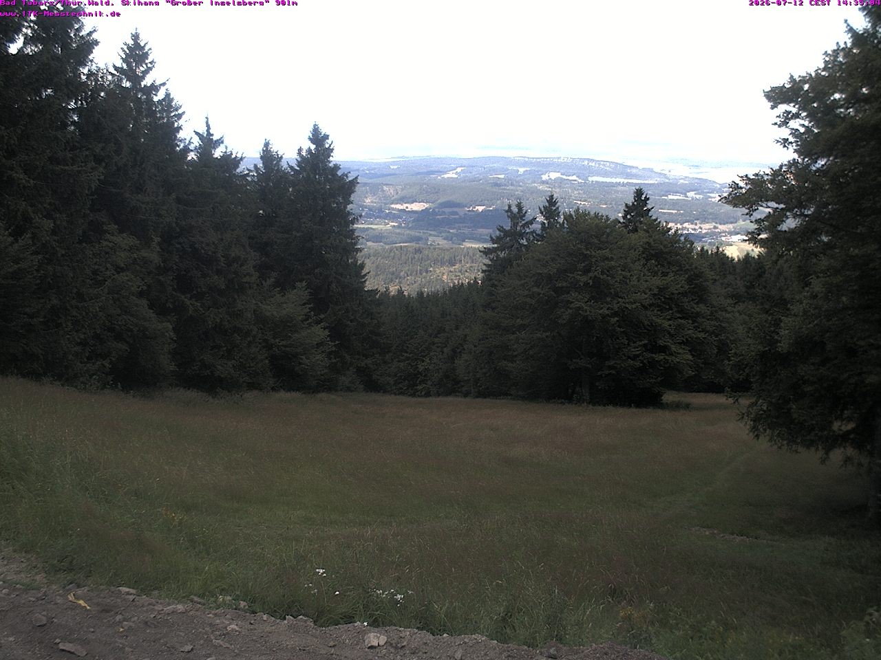 Archived image Webcam Großer Inselsberg, Thuringian Forest