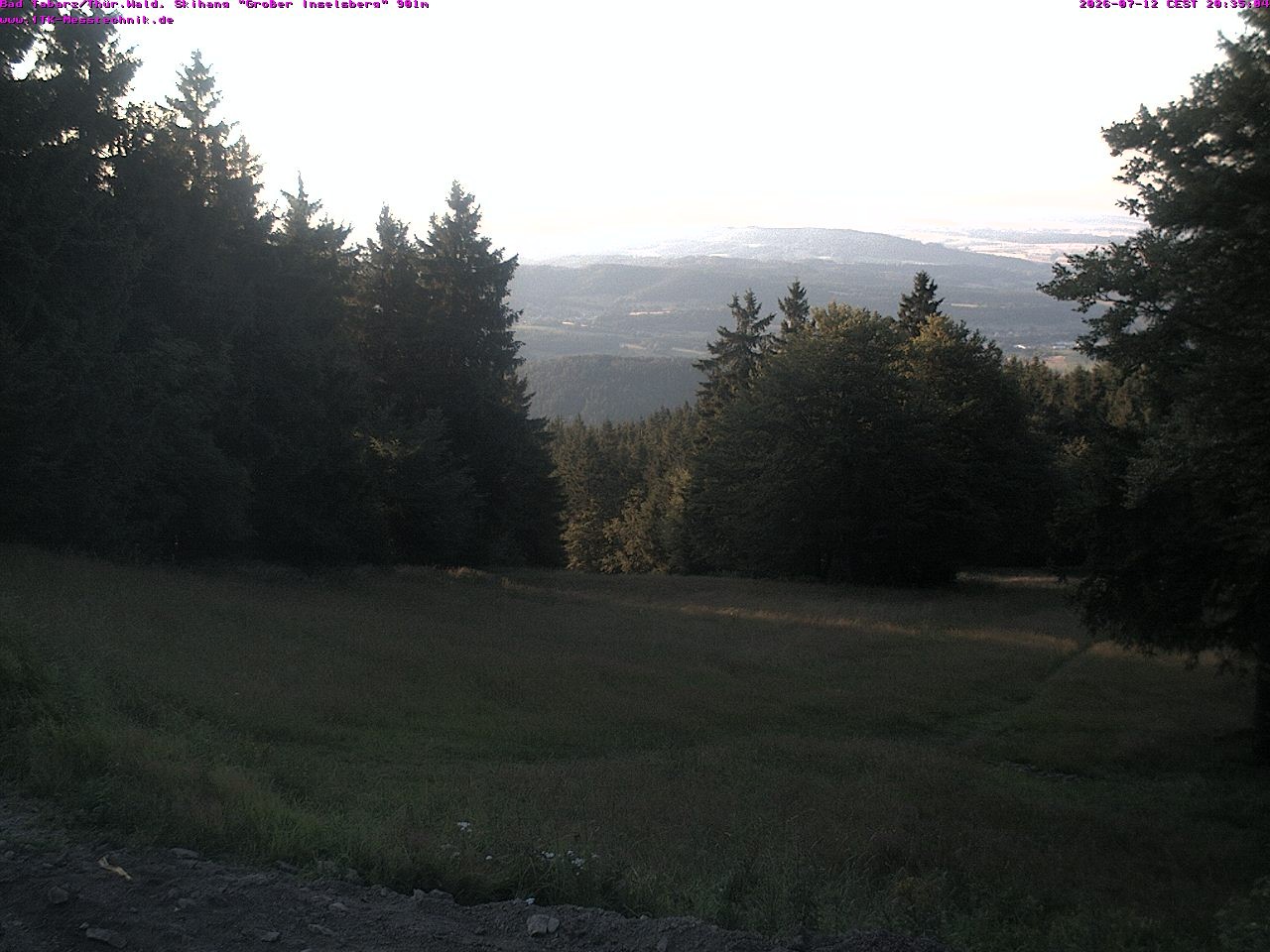 Archived image Webcam Großer Inselsberg, Thuringian Forest