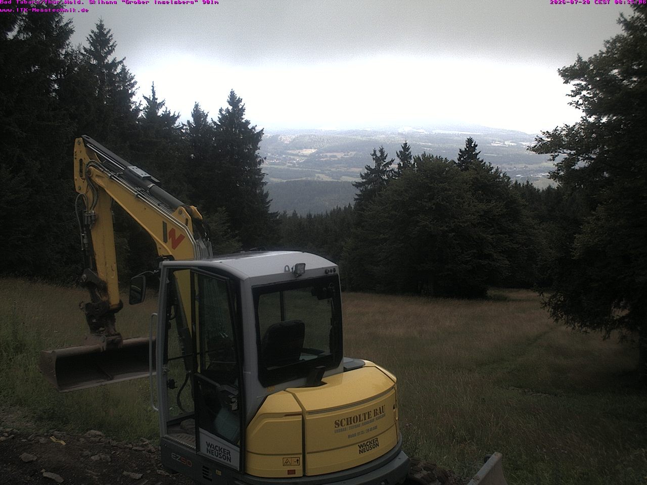 Archiv Foto Webcam Großer Inselsberg im Thüringer Wald